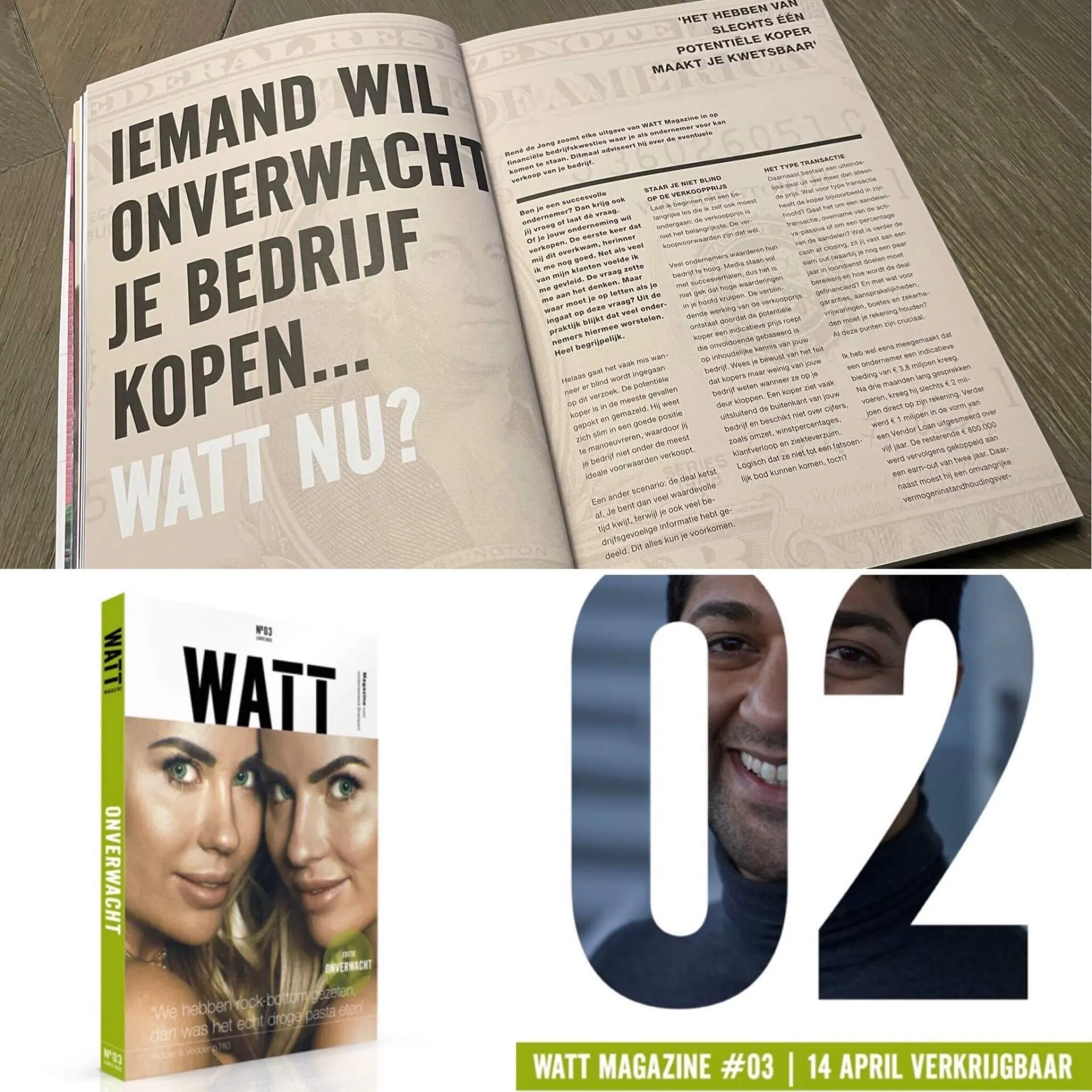 Onverwacht wil iemand je bedrijf kopen... WATT nu?